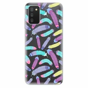 Odolné silikonové pouzdro iSaprio - Feather Pattern 01 - Samsung Galaxy A03s obraz