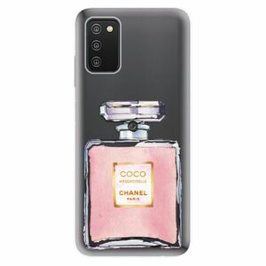 Odolné silikonové pouzdro iSaprio - Chanel Rose - Samsung Galaxy A03s obraz