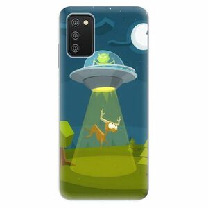 Odolné silikonové pouzdro iSaprio - Alien 01 - Samsung Galaxy A03s obraz