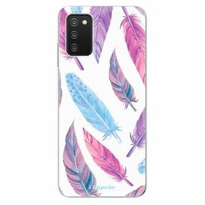 Odolné silikonové pouzdro iSaprio - Feather Pattern 10 - Samsung Galaxy A03s obraz