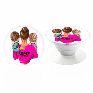 PopSocket iSaprio – Super Mama - Two Boys – držák na mobil obraz