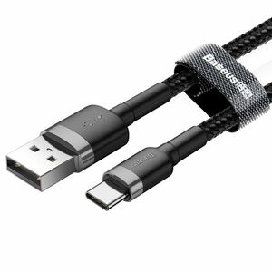 Nabíjecí a datový odolný kabel Baseus USB na USB-C, 3A, 1m obraz