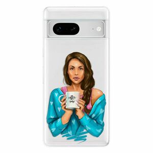 Odolné silikonové pouzdro iSaprio - Coffe Now - Brunette - Google Pixel 7 5G obraz