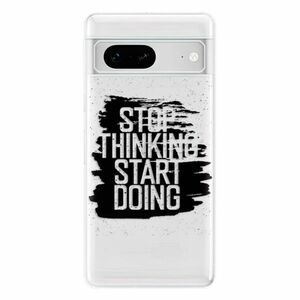 Odolné silikonové pouzdro iSaprio - Start Doing - black - Google Pixel 7 5G obraz