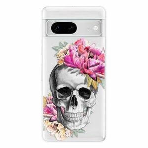 Odolné silikonové pouzdro iSaprio - Pretty Skull - Google Pixel 7 5G obraz