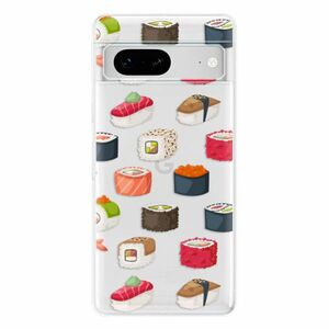 Odolné silikonové pouzdro iSaprio - Sushi Pattern - Google Pixel 7 5G obraz