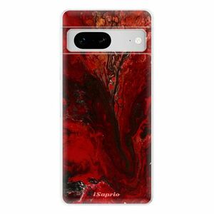 Odolné silikonové pouzdro iSaprio - RedMarble 17 - Google Pixel 7 5G obraz