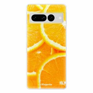 Odolné silikonové pouzdro iSaprio - Orange 10 - Google Pixel 7 Pro 5G obraz