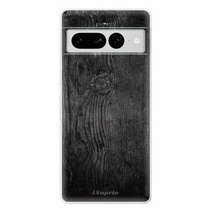 Odolné silikonové pouzdro iSaprio - Black Wood 13 - Google Pixel 7 Pro 5G obraz