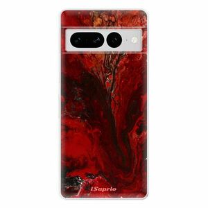 Odolné silikonové pouzdro iSaprio - RedMarble 17 - Google Pixel 7 Pro 5G obraz