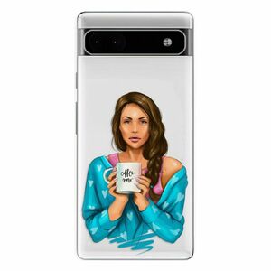 Odolné silikonové pouzdro iSaprio - Coffe Now - Brunette - Google Pixel 6a 5G obraz