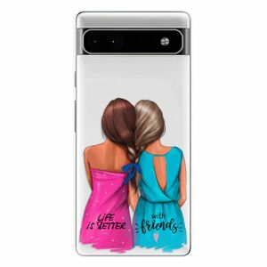 Odolné silikonové pouzdro iSaprio - Best Friends - Google Pixel 6a 5G obraz