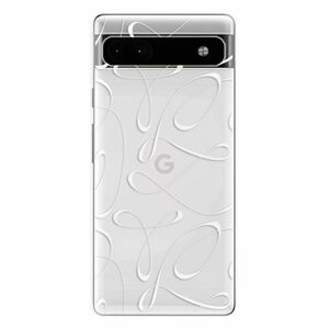 Odolné silikonové pouzdro iSaprio - Fancy - white - Google Pixel 6a 5G obraz