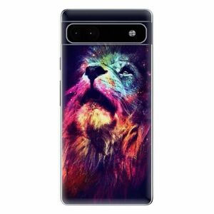 Odolné silikonové pouzdro iSaprio - Lion in Colors - Google Pixel 6a 5G obraz