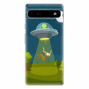 Odolné silikonové pouzdro iSaprio - Alien 01 - Google Pixel 6a 5G obraz