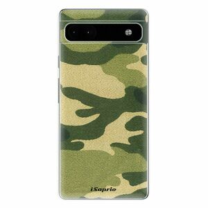 Odolné silikonové pouzdro iSaprio - Green Camuflage 01 - Google Pixel 6a 5G obraz