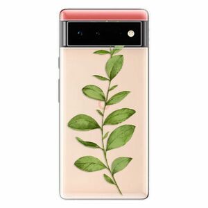 Odolné silikonové pouzdro iSaprio - Green Plant 01 - Google Pixel 6 5G obraz