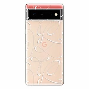 Odolné silikonové pouzdro iSaprio - Fancy - white - Google Pixel 6 5G obraz