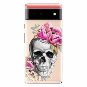 Odolné silikonové pouzdro iSaprio - Pretty Skull - Google Pixel 6 5G obraz