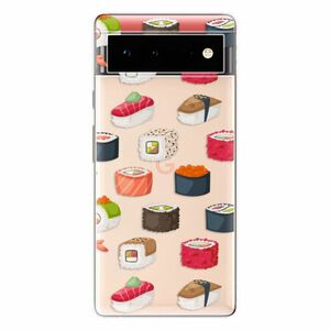 Odolné silikonové pouzdro iSaprio - Sushi Pattern - Google Pixel 6 5G obraz