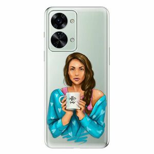 Odolné silikonové pouzdro iSaprio - Coffe Now - Brunette - OnePlus Nord 2T 5G obraz