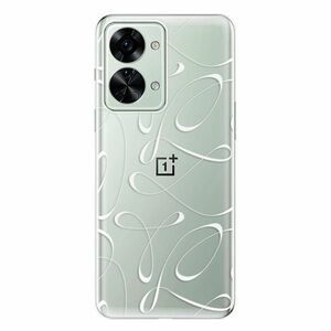 Odolné silikonové pouzdro iSaprio - Fancy - white - OnePlus Nord 2T 5G obraz