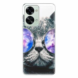 Odolné silikonové pouzdro iSaprio - Galaxy Cat - OnePlus Nord 2T 5G obraz