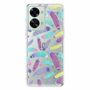 Odolné silikonové pouzdro iSaprio - Feather Pattern 01 - OnePlus Nord 2T 5G obraz