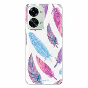 Odolné silikonové pouzdro iSaprio - Feather Pattern 10 - OnePlus Nord 2T 5G obraz