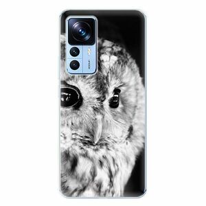 Odolné silikonové pouzdro iSaprio - BW Owl - Xiaomi 12T / 12T Pro obraz