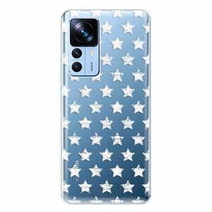 Odolné silikonové pouzdro iSaprio - Stars Pattern - white - Xiaomi 12T / 12T Pro obraz