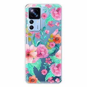 Odolné silikonové pouzdro iSaprio - Flower Pattern 01 - Xiaomi 12T / 12T Pro obraz