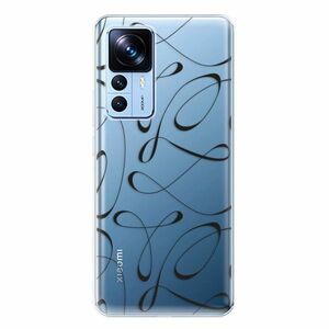 Odolné silikonové pouzdro iSaprio - Fancy - black - Xiaomi 12T / 12T Pro obraz