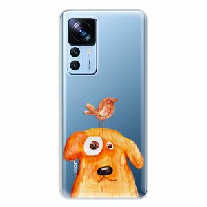 Odolné silikonové pouzdro iSaprio - Dog And Bird - Xiaomi 12T / 12T Pro obraz