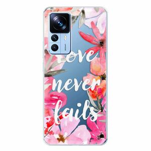 Odolné silikonové pouzdro iSaprio - Love Never Fails - Xiaomi 12T / 12T Pro obraz