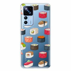 Odolné silikonové pouzdro iSaprio - Sushi Pattern - Xiaomi 12T / 12T Pro obraz