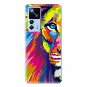 Odolné silikonové pouzdro iSaprio - Rainbow Lion - Xiaomi 12T / 12T Pro obraz