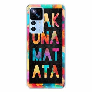 Odolné silikonové pouzdro iSaprio - Hakuna Matata 01 - Xiaomi 12T / 12T Pro obraz