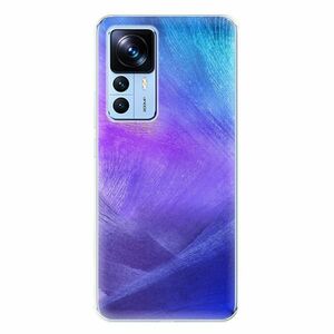 Odolné silikonové pouzdro iSaprio - Purple Feathers - Xiaomi 12T / 12T Pro obraz