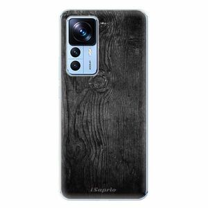 Odolné silikonové pouzdro iSaprio - Black Wood 13 - Xiaomi 12T / 12T Pro obraz