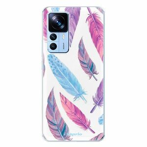 Odolné silikonové pouzdro iSaprio - Feather Pattern 10 - Xiaomi 12T / 12T Pro obraz