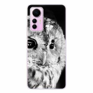 Odolné silikonové pouzdro iSaprio - BW Owl - Xiaomi 12 Lite obraz