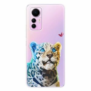 Odolné silikonové pouzdro iSaprio - Leopard With Butterfly - Xiaomi 12 Lite obraz