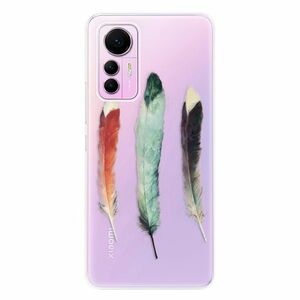 Odolné silikonové pouzdro iSaprio - Three Feathers - Xiaomi 12 Lite obraz