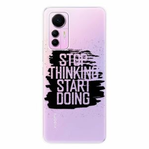 Odolné silikonové pouzdro iSaprio - Start Doing - black - Xiaomi 12 Lite obraz