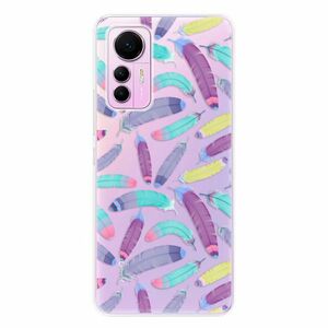 Odolné silikonové pouzdro iSaprio - Feather Pattern 01 - Xiaomi 12 Lite obraz