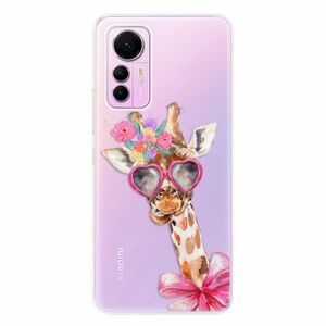 Odolné silikonové pouzdro iSaprio - Lady Giraffe - Xiaomi 12 Lite obraz