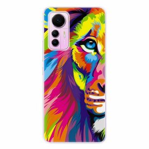 Odolné silikonové pouzdro iSaprio - Rainbow Lion - Xiaomi 12 Lite obraz