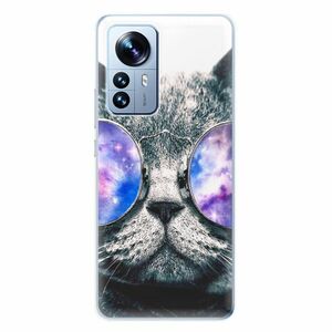 Odolné silikonové pouzdro iSaprio - Galaxy Cat - Xiaomi 12 Pro obraz