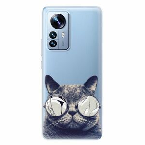 Odolné silikonové pouzdro iSaprio - Crazy Cat 01 - Xiaomi 12 Pro obraz